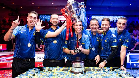 Mosconi Cup: Team Europe claim third straight trophy as Joshua Filler.